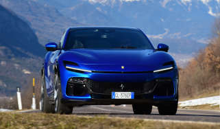 Ferrari Purosangue - full front action